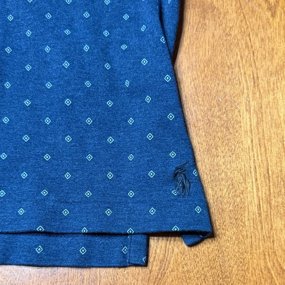 Polo by Ralph Lauren Navy Polka Dot Polo Shirt